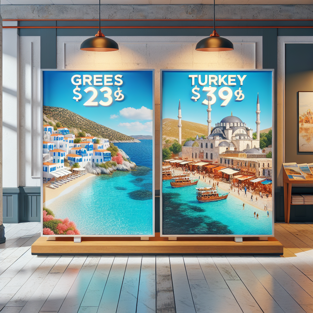 Yunan adaları tatilinin Türkiye’den ucuz olması