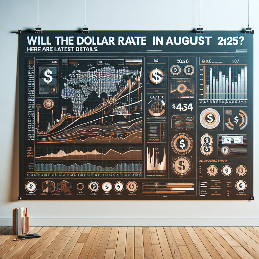 Ağustos 2025 Dolar Kuru yükselecek mi ? İşte son Detaylar