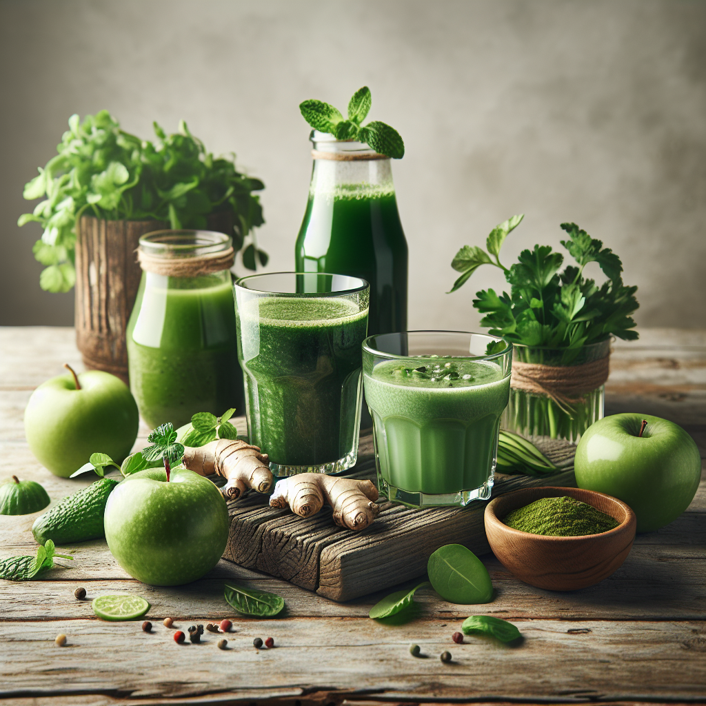 Yeşil Bitkili İçeceklerin Getirdiği Sağlık