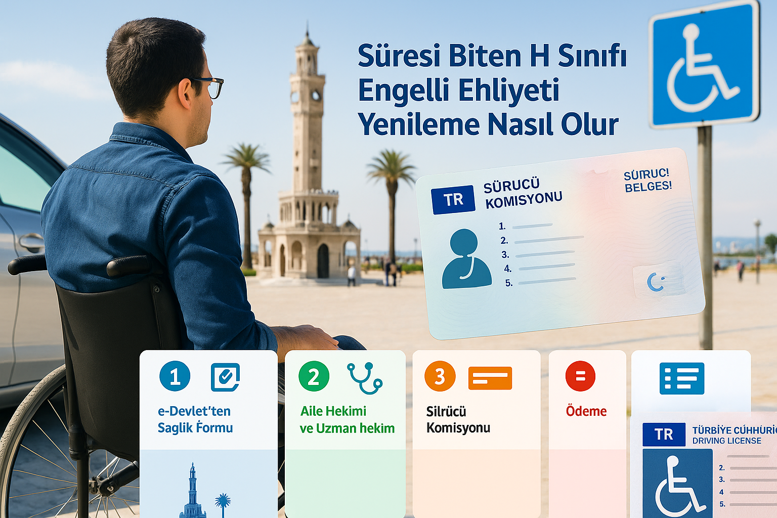 Süresi Biten H Sınıfı Engelli Ehliyeti Yenileme Nasıl Olur